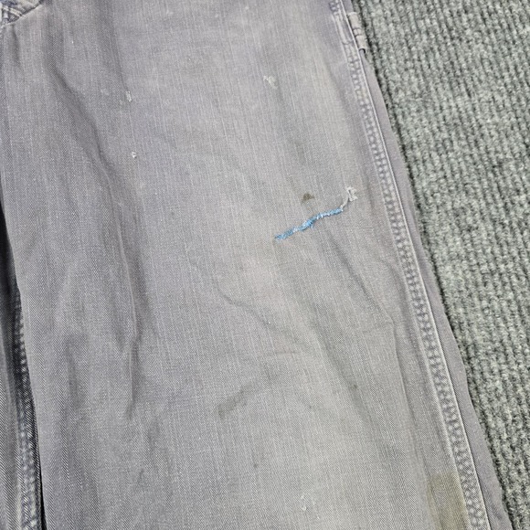 Vintage Penneys Big Mac Coveralls Mens 40L Gray Sanforized Herringbone Twill 50s - Picture 14 of 16